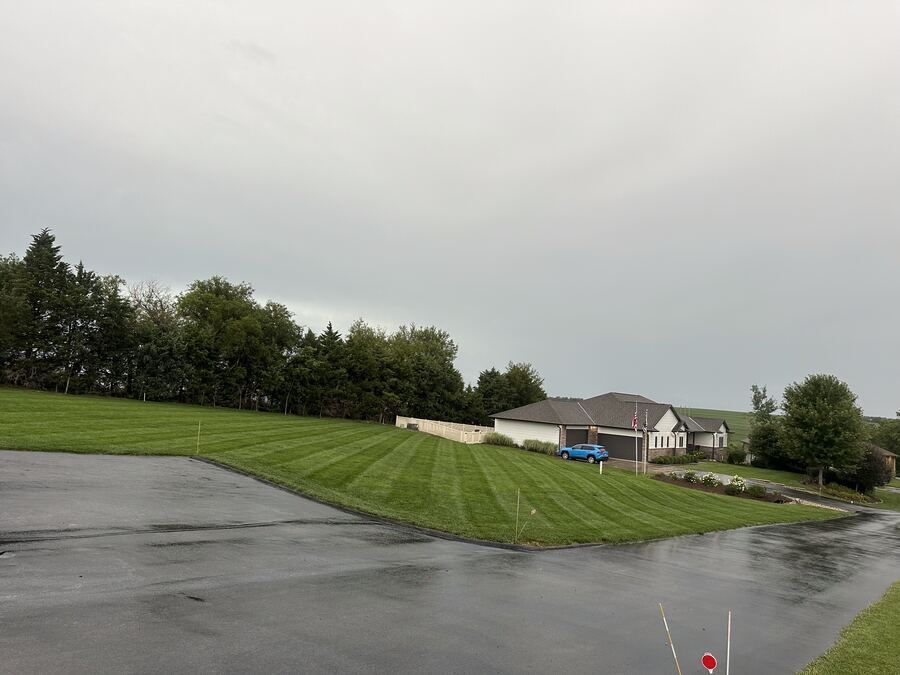 Lawn aeration and overseeding in Sarpy County NE